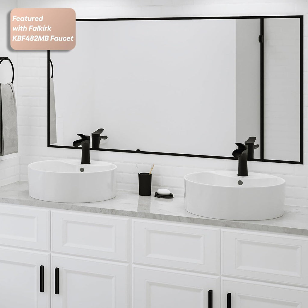 Valera 18 Inch Round Vessel Bathroom Sink, Vitreous China Above Counter Vanity Sink with Overflow