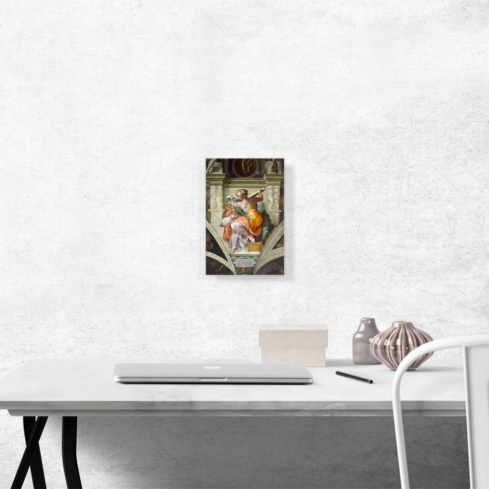 The Libyan Sibyl - Sistine Chapel Ceiling 1511 Canvas Art Print Stretched Framed Painting Picture Poster Giclee Wall