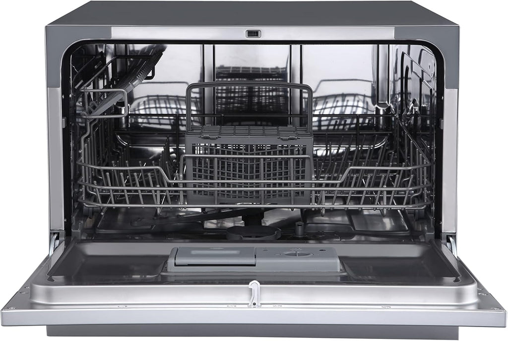 DWP62WH 6 Place Setting Portable Countertop Dishwasher - White