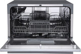 DWP62WH 6 Place Setting Portable Countertop Dishwasher - White