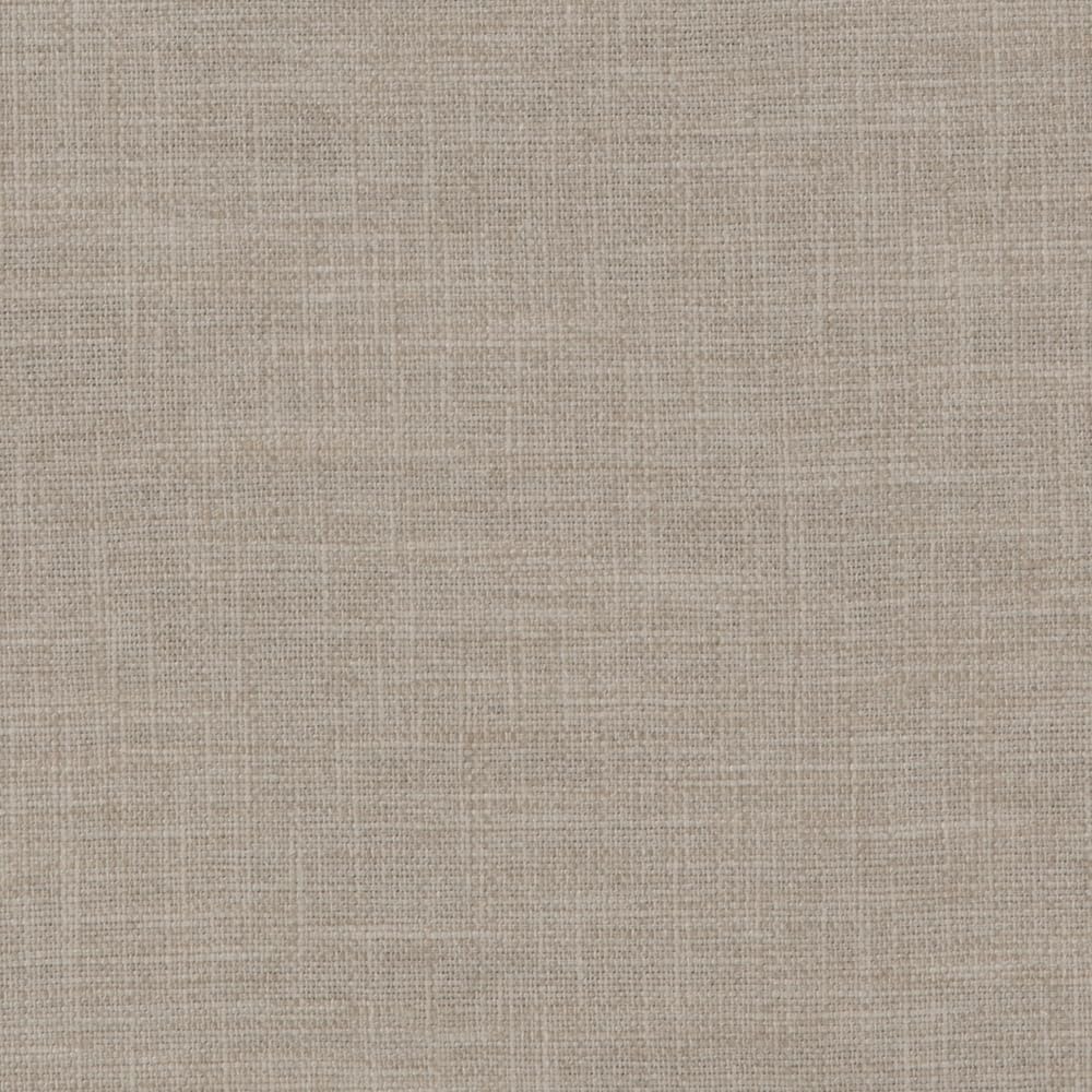 Waverly Tufted Ottoman Bench - 48 inch Wide Upholstered Linen Look Fabric Rectangle Footstool Ottoman in Wheat Beige