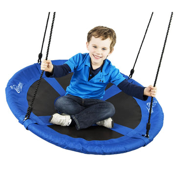 Flying Squirrel Giant Rope Swing - 40" Saucer Tree Swing- Additions & Replacements for Active Outdoor Play Equipment