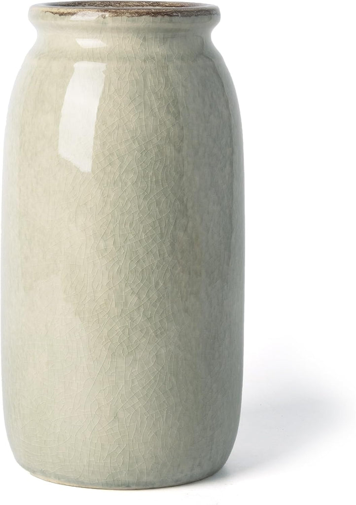 Rustic Large Green Vase