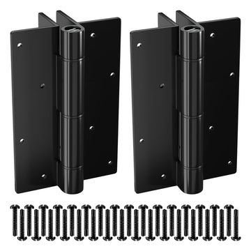 5-3/4" Self Closing Gate Hinges, Adjustable Automatic Closing