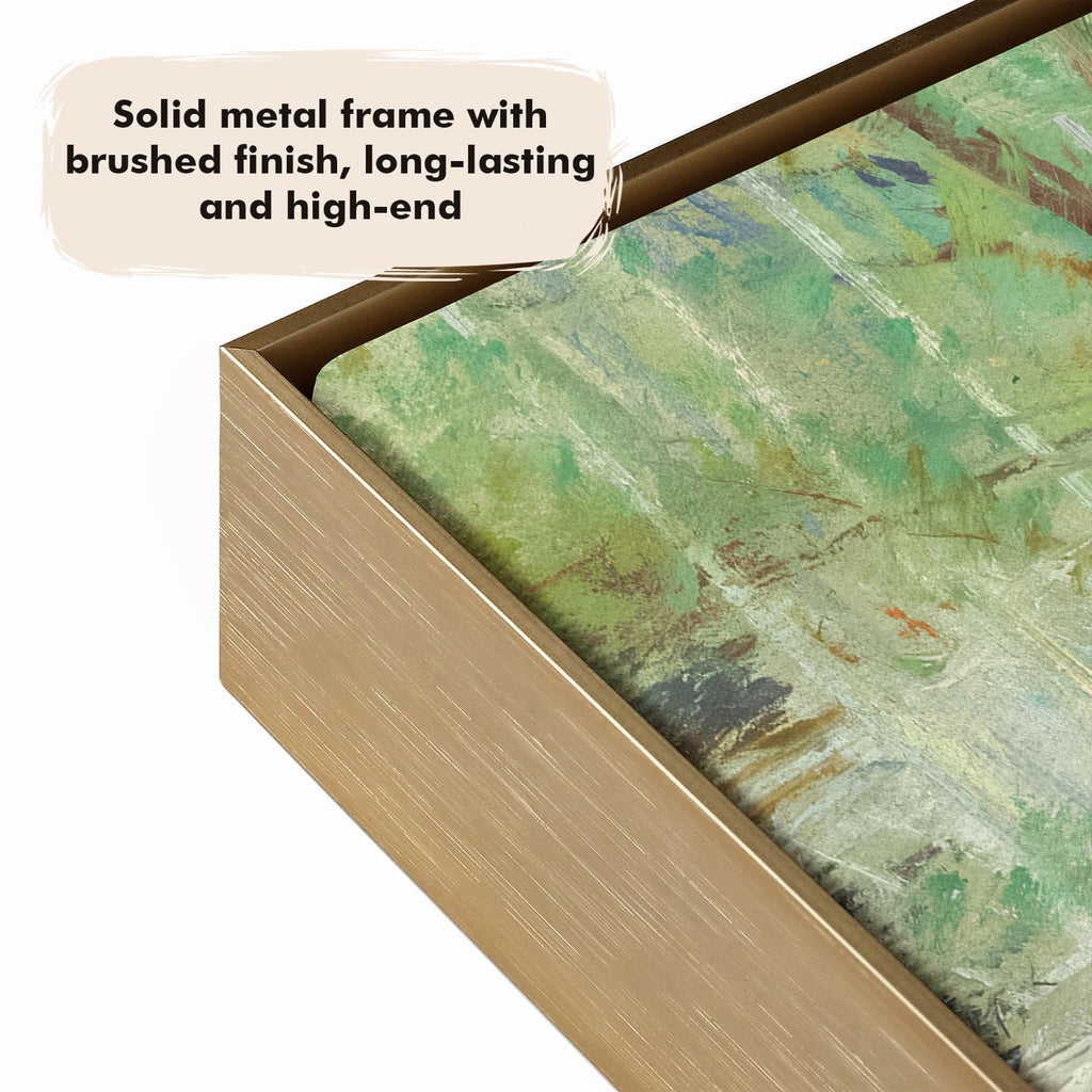 12x36 Float Painting Frame for Stretched Canvas, 1.5" Deep, Bronze