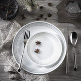 Vitrelle 18-Piece Service for 6 Dinnerware Set Triple Layer Glass and Chip Resistant