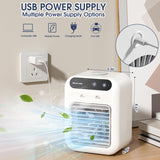 Portable Air Conditioners, 25W Rechargeable Mini Portable AC Unit 2 Cool Air Spray