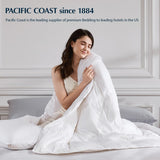 Lightweight Goose Feather Down Fiber Comforters King, Summer Duvet Insert, Ultra Soft, Breathable