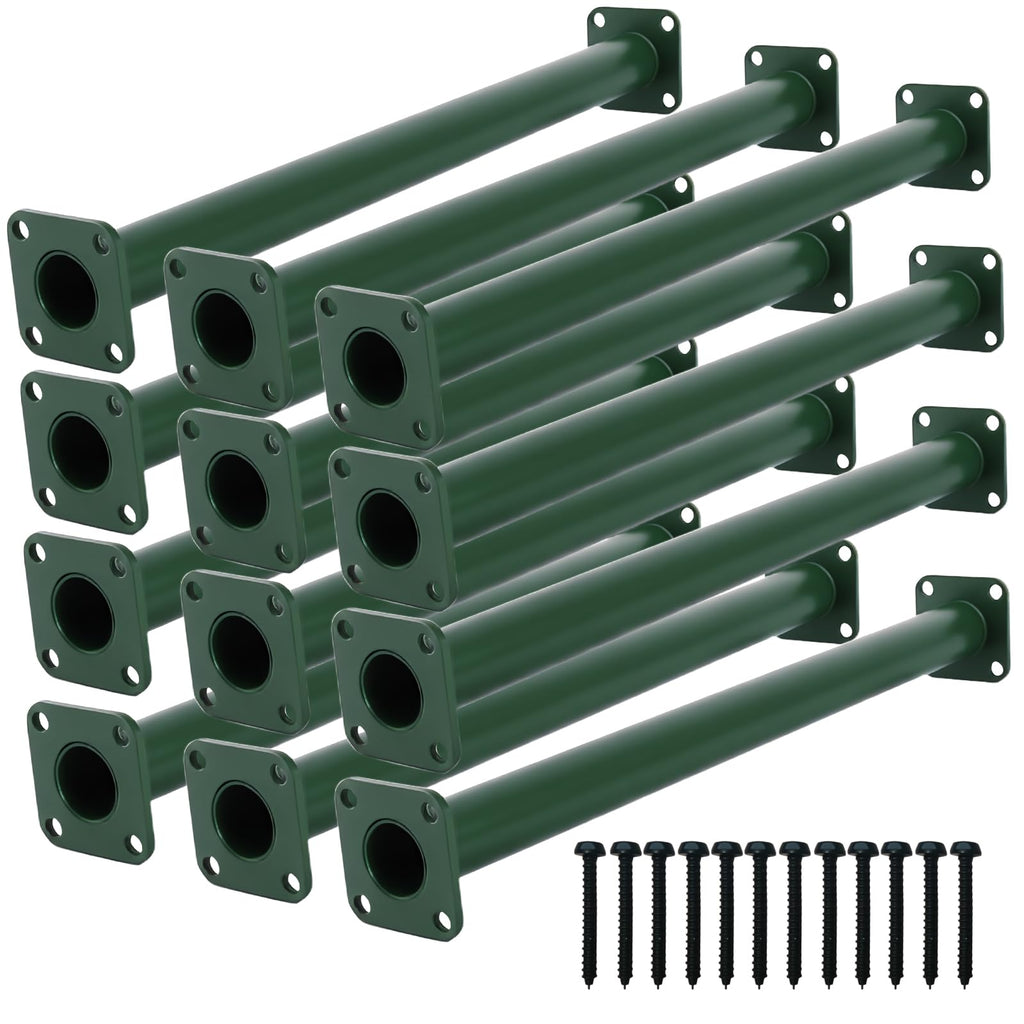 12 Pcs 16.5" Green Outdoor Monkey Bars for Playground