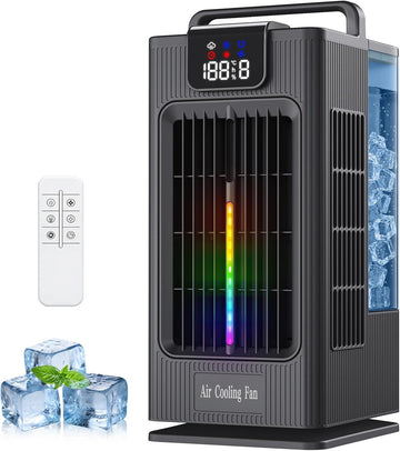 Portable Air Conditioner, 4-in-1 Personal Mini Air Conditioner Cooling Fan