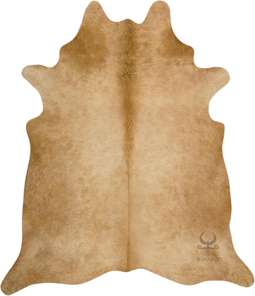 Genuine Cowhide Rug Natural Animal Skin-Area Rugs for Western Theme Decor Ranch/Country House,wall Decor,Natural