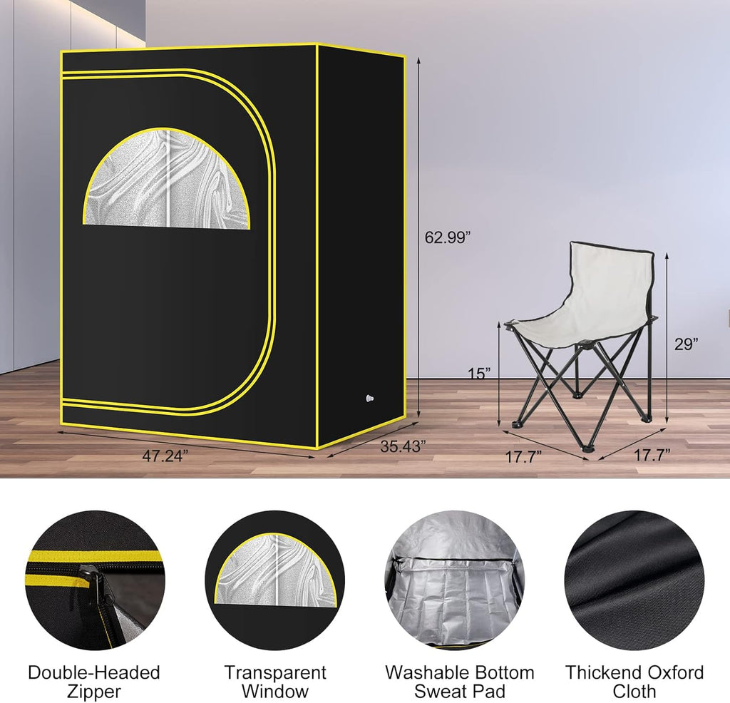 Oversize Full Body Steam Sauna for Home Spa