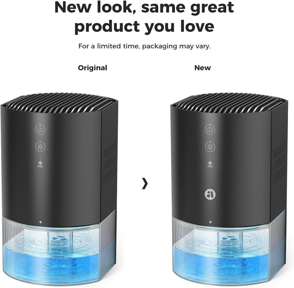 Small Dehumidifiers for Bathroom, Bedroom, Dorm Room, Home, RV, Closet, Wardrobe, Office