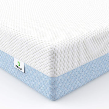 Crib Mattress, Dual Sided Comfort Gel Memory Foam Toddler Mattress | Premium Triple-Layer Support Core, Breathable