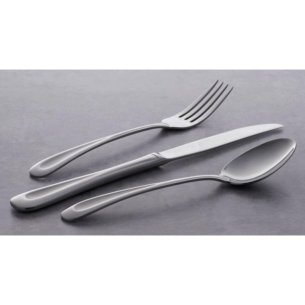 Satin Sand Dune 45-Piece 18/0 Silverware Set for 8, Flatware