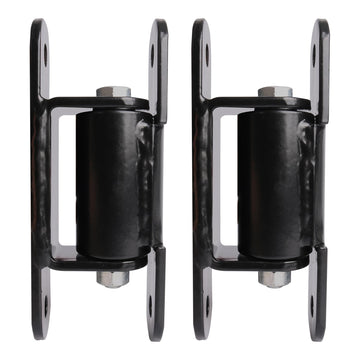 Heavy Duty Gate Hinge 7 inch, Black Outdoor Bolt on Gate Hinge