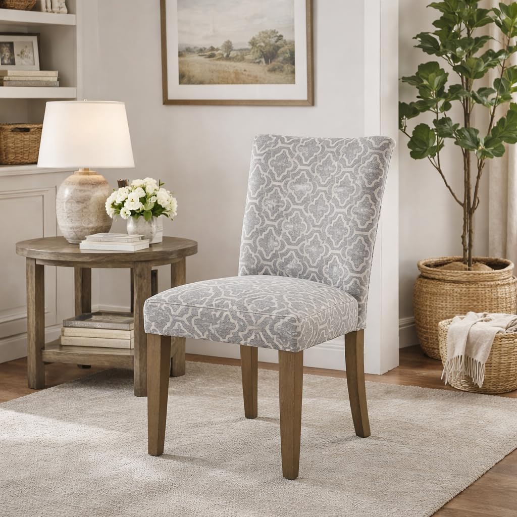 Parsons Dining Chair, Grey (Set of 2)