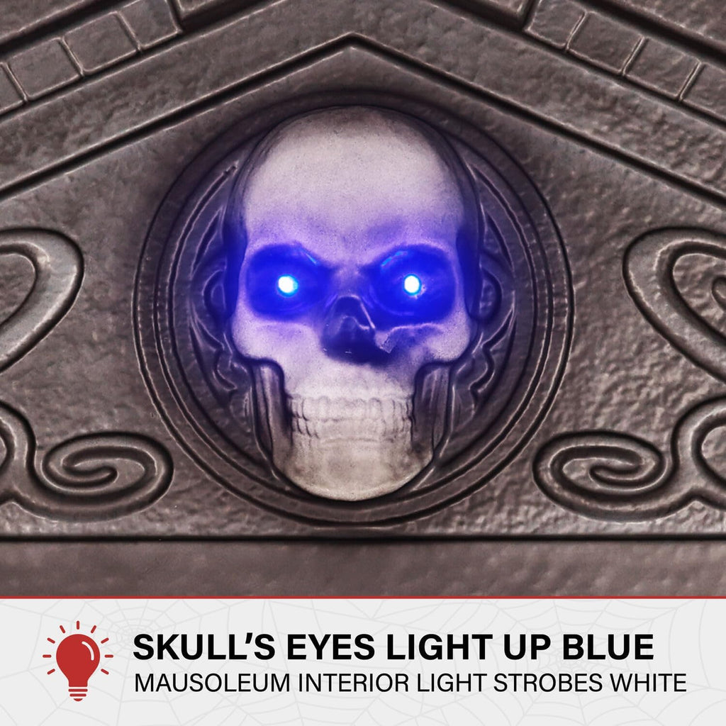 6.7-Ft. Motion-Activated Animatronic Mausoleum