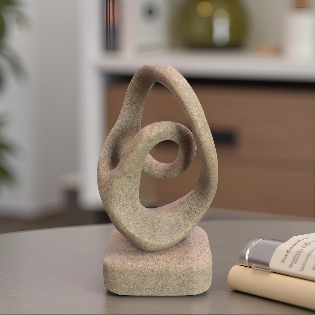Abstract Modern Ribbon Decorative Sculpture, Knot Sculptures,Home Decor,Coffee Table Statues,Dining Living Room Desk