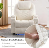 Power Recliner Chair with Heat and Massage for Adults