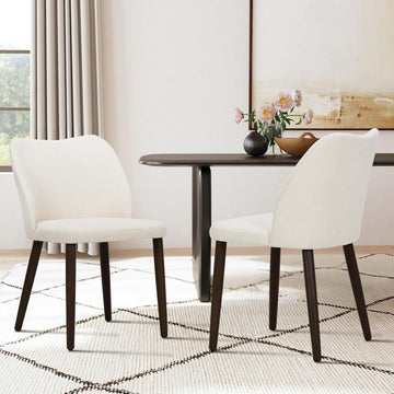 Upholstered Dining Chairs Set of 2