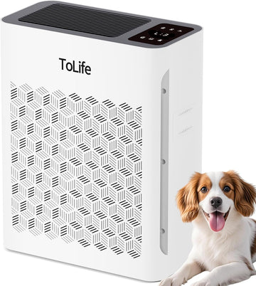 Air Purifier Large Room, HEPA Air Purifiers for Home Pets Hair with Washable Filter, Air Cleaner for