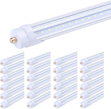 T8 LED Tube Light 8FT 65W,FA8 Single Pin LED Lights,6000K,Super Bright,8 Foot LED Bulbs to Replace Fluorescent Light