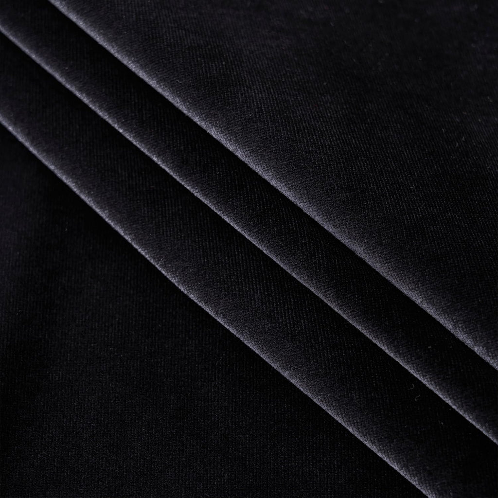Square Black Velvet Tablecloth for Nightstand Solid Color Coffee Table Cover with Tassel Soft Velvet Fabric Washable