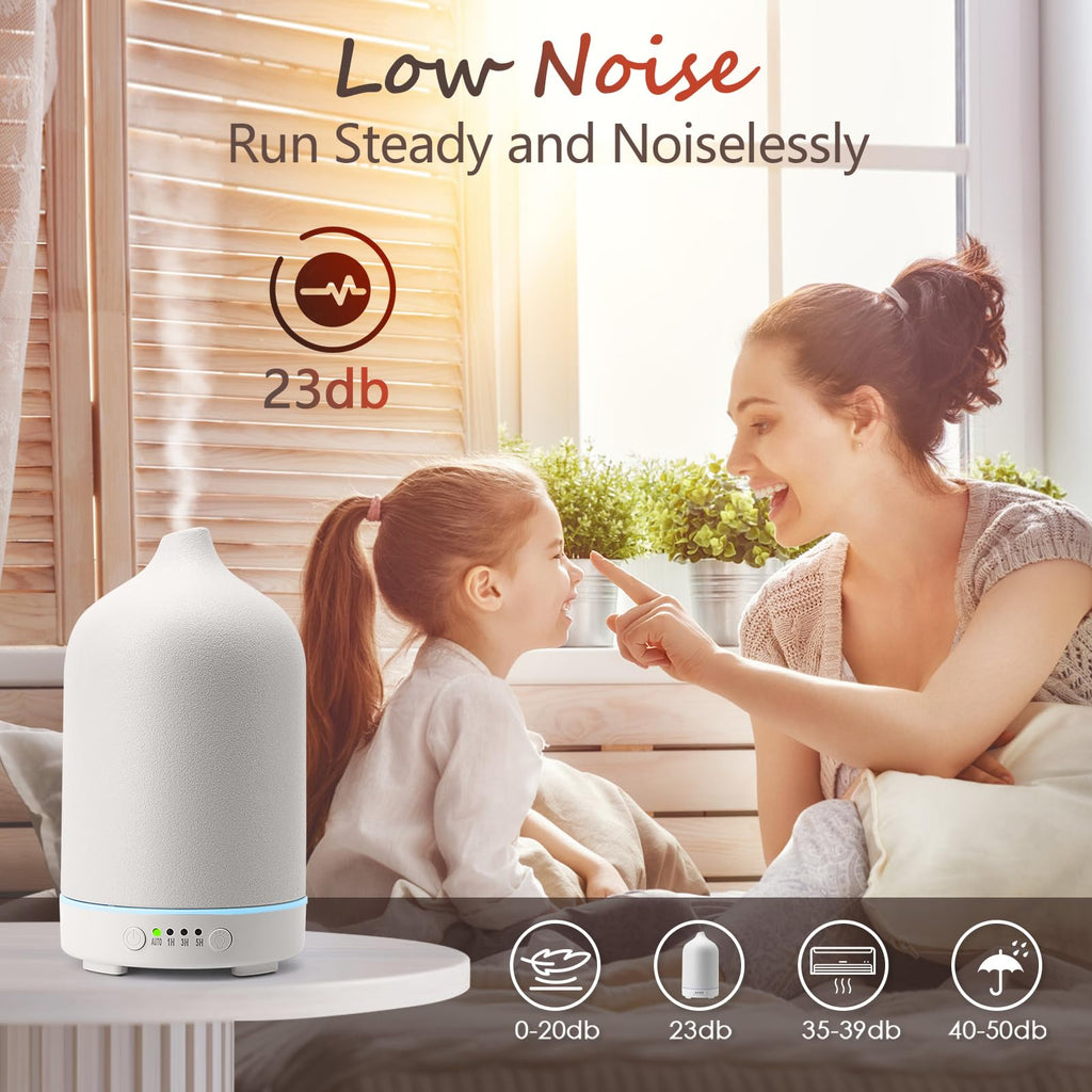 Ceramic Diffuser Essential Oil Diffusers Aromatherapy Essential Oil Diffuser for Room Air Diffuser Bedroom