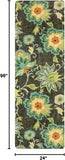 Floral Kitchen Runner Rug- 2x8 Runners