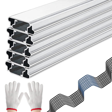 10 Sets Greenhouse Spring Wire & Lock Channel