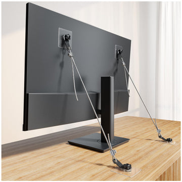 Adjustable TV Safety Straps 2 Pack, 47" Furniture Anchors for Baby Proofing