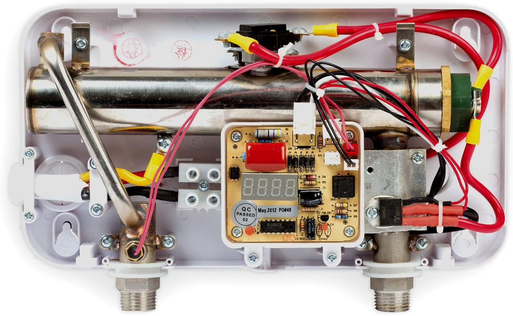 POU 3.5 Point of Use Electric Tankless Water Heater, 3.5KW@120-Volt, 6 x 11 x 3 Inch