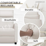 Recliner Chair Adjustable Home Theater Single Recliner Sofa Furniture with Thick Seat Cushion and Backrest Modern