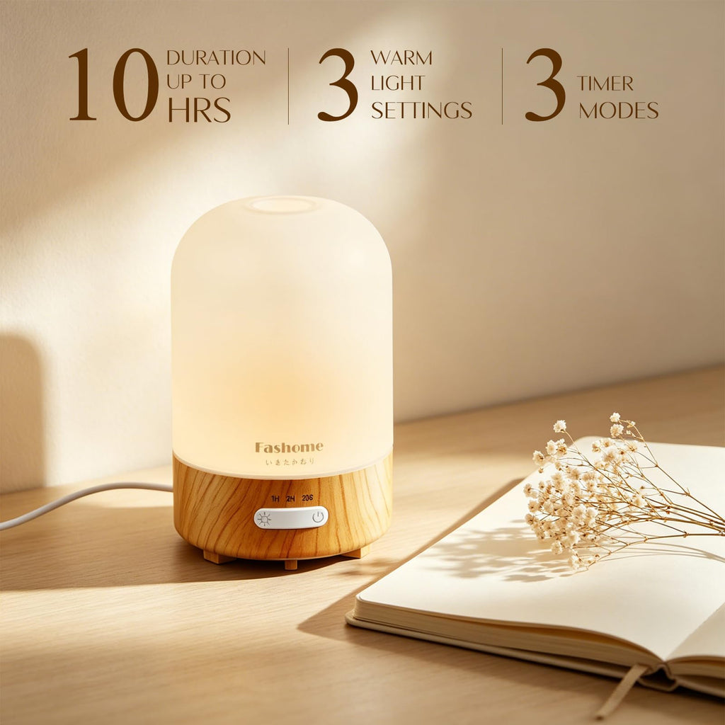 Essential Oil Diffuser, Hand Blown Glass Oil Diffuser