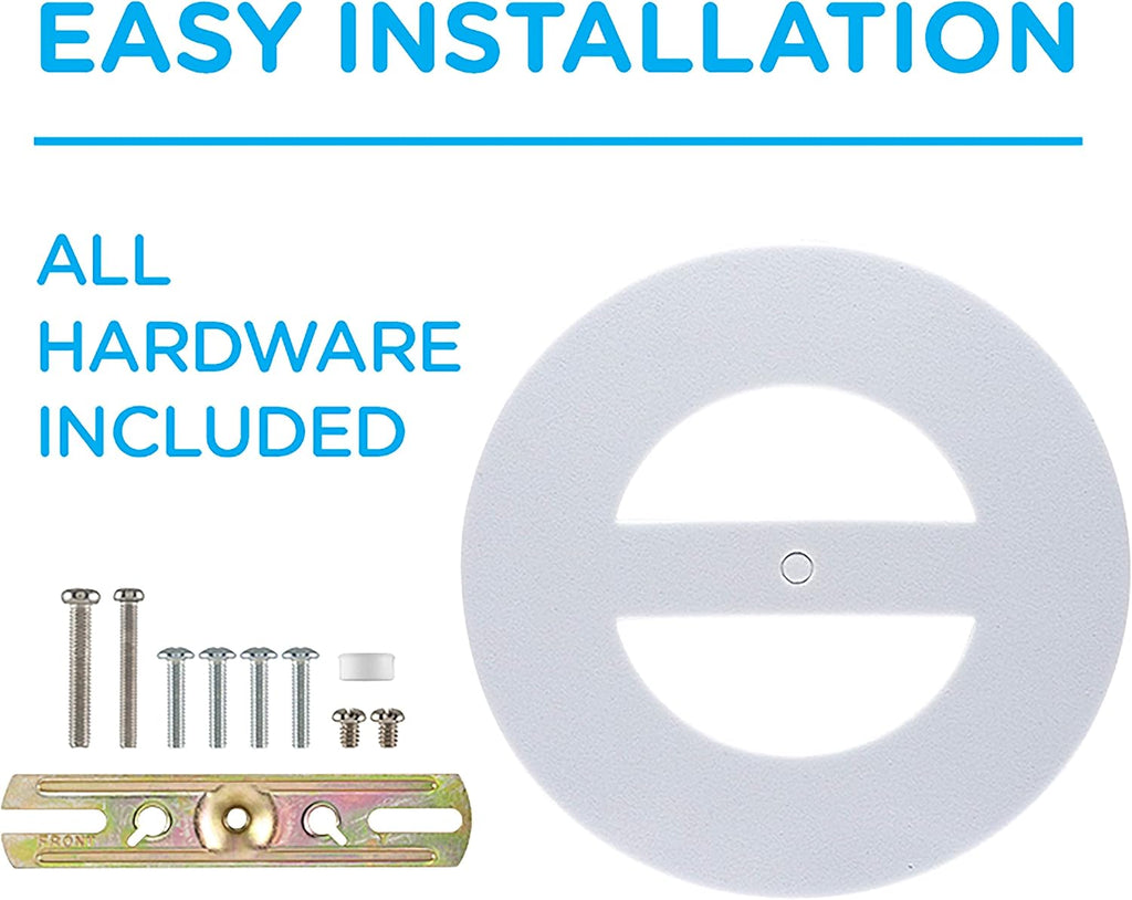 Vibe Smart LED Security Light, Motion Activated, Dual Head | ETL Listed, UV Resistant, 2500 Lumens, 4000K, Works with