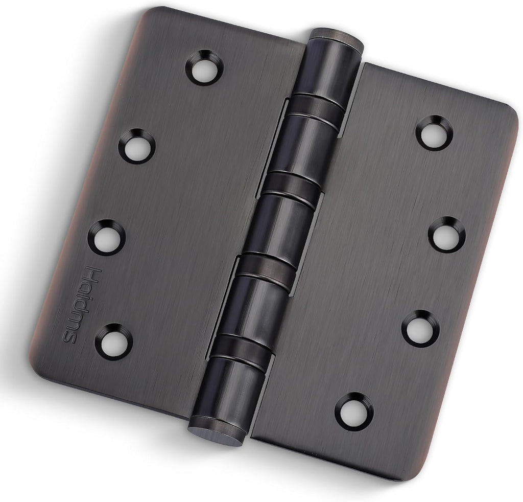 3Pack Haidms Oil Rubbed Bronze Door Hinges Heavy Duty Door Hinges Oil Rubbed Bronze Ball Bearing Stainless Steel