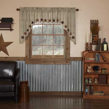 Abilene Star Swag Set of 2