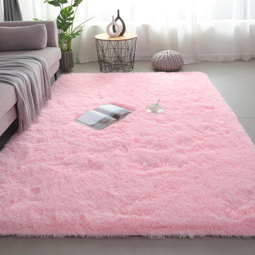 Shag Area Rugs for Bedroom Living Room,4X6 Ultra Soft Fluffy Area Rugs for Dorm, Indoor Carpet Nursery Rugs
