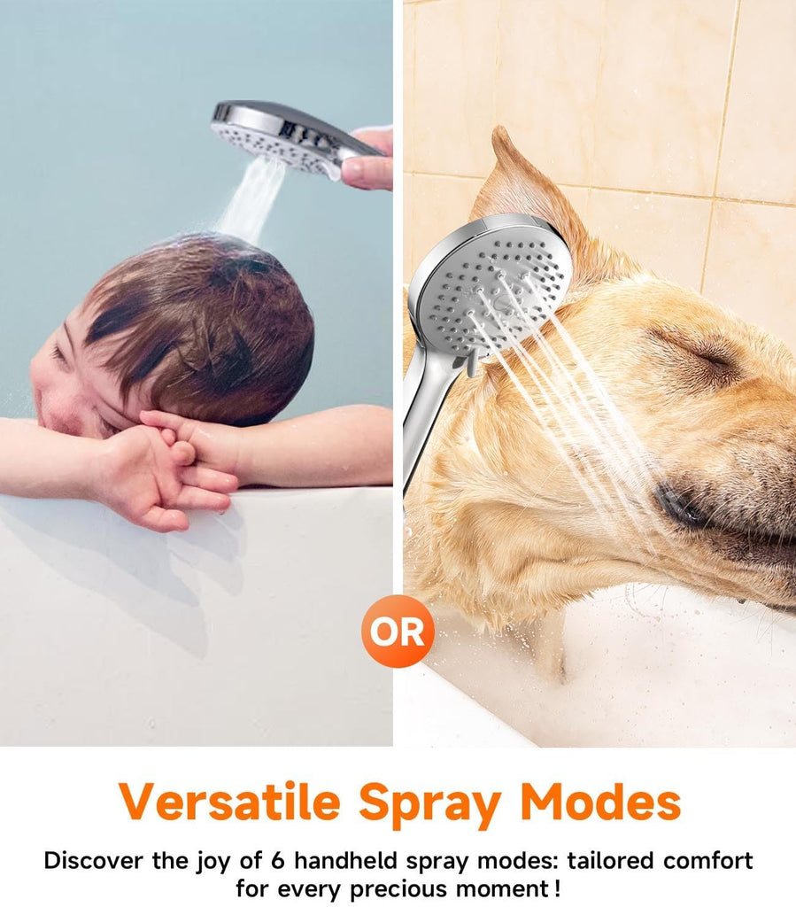10 inch Rain Shower Head with Handheld Spray Stainless Steel