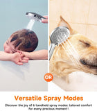 10 inch Rain Shower Head with Handheld Spray Stainless Steel