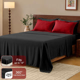 Queen Comforter Set 7 Pieces, Reversible Queen Bed in a Bag with All Season Premium Comforter