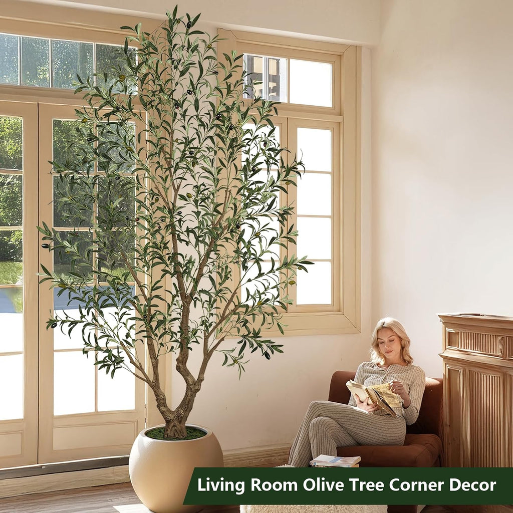 Olive Trees Artificial Indoor: 96% Lifelike - Can't Tell from 6ft