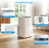 Portable Air Conditioners, 10000 BTU (6000 BTU SACC), Portable AC with Drainage-free Cooling, Fan & Dehumidifier