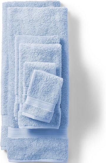 Supima Towel Light Sea Blue Towel Set, 6 Piece