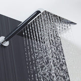 Rain Shower Head - High Flow Large Rainfall Shower Heads Made of Stainless Steel