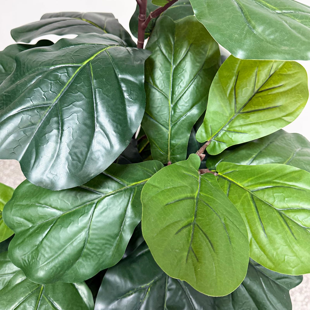 5FT Artificial Fiddle Leaf Fig Tree, Realistic Faux Tree