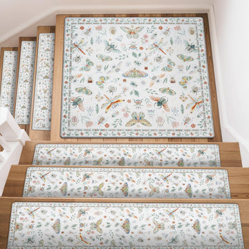 Non-Slip Landing Mat for Wooden Step 31"x31" Matching Mat