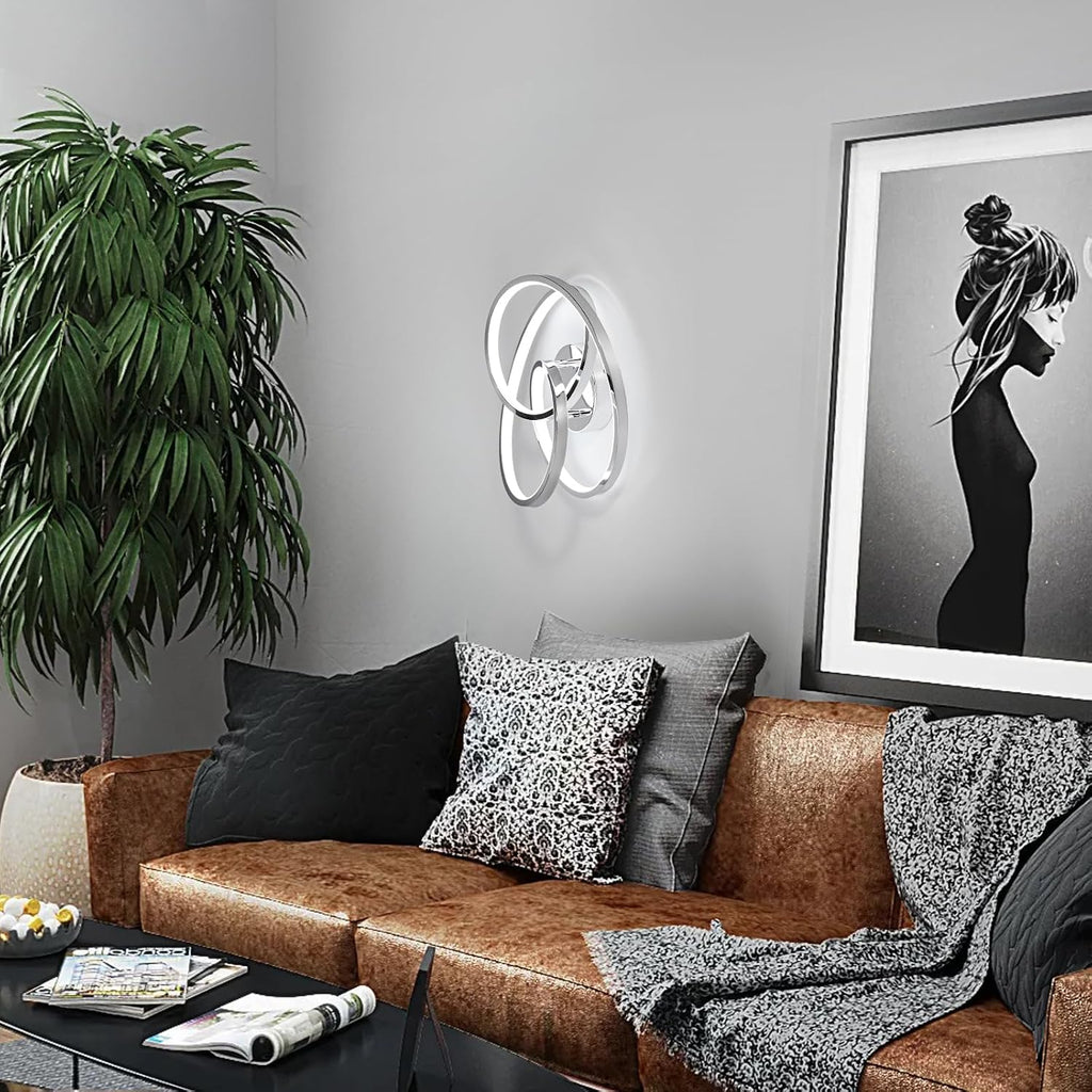 LED Ceiling Light Fixtures,36W Flush Mount Modern LED Ceiling Light,Cool White 6000K Close to Ceiling Lights Bedroom
