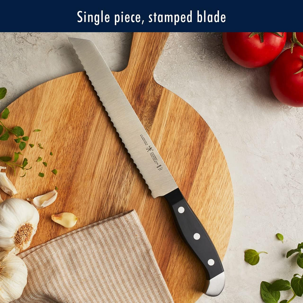 Statement 15-Pc Knife Block Set, Razor-Sharp, German Engineered | Informed by 100+ Years of Mastery. Dishwasher safe